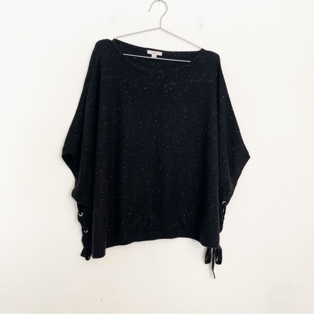 Loft Confetti Poncho Size M/L